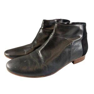 Cole Haan Women's Allen Size 10B Leather/Suede Ankle Booties